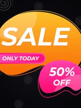 50% Sale- Only November 14th and 15th.